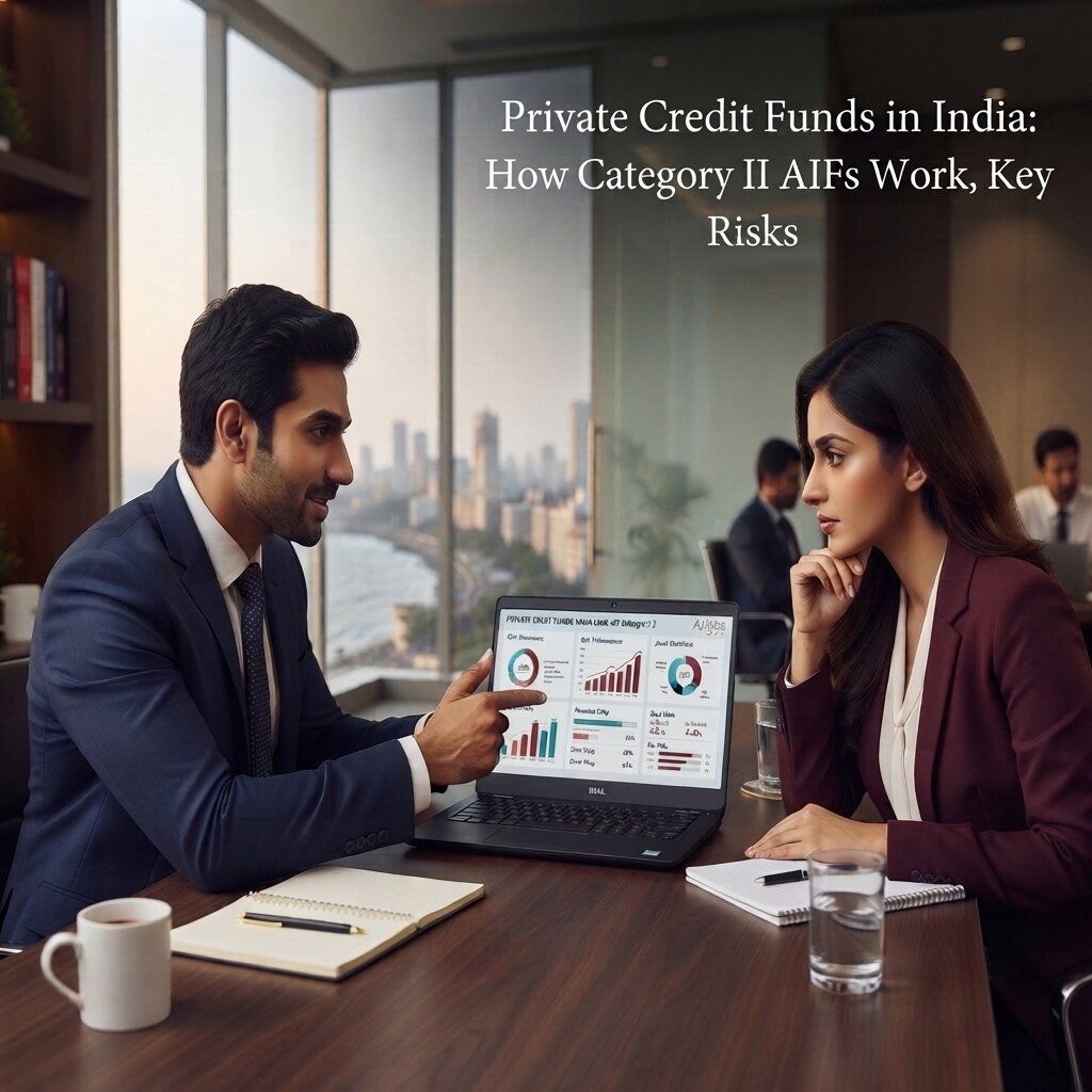 Private Credit Funds in India: How Category II AIFs Work, Key Risks